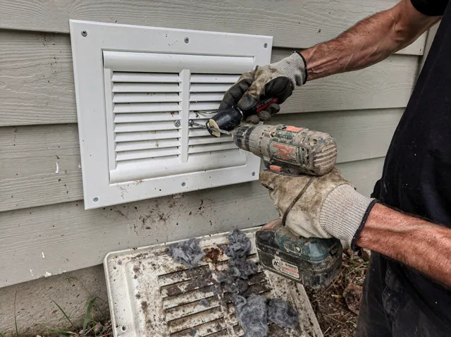 Dryer Vent Cover Replacement in Powell