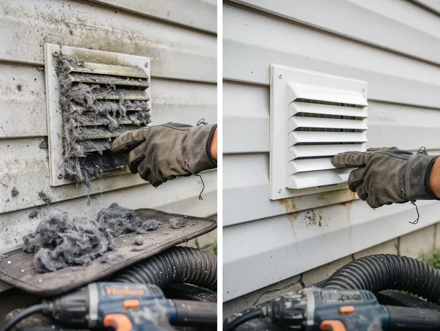 Residential dryer vent cleaning by Powell Dryer Vent Cleaning in Powell